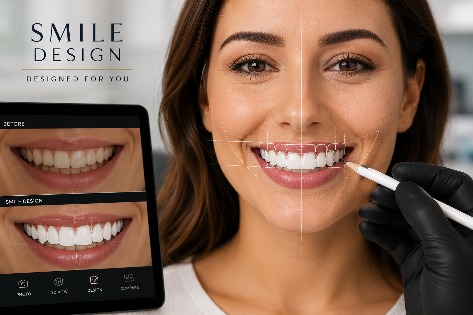 Digital smile design treatment in Belek